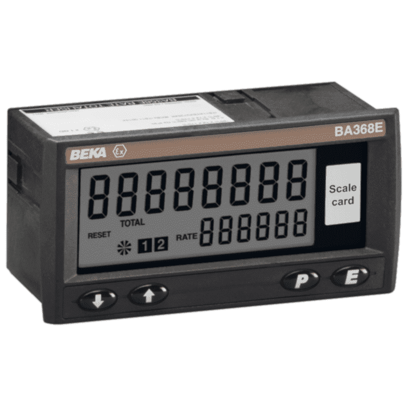 Picture of Beka panel totaliser ATEX externally powerd series BA338E